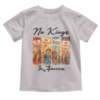 No Kings In America Toddler T Shirt American Anti Authoritarian Protest
