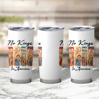 No Kings In America Tumbler Cup American Anti Authoritarian Protest