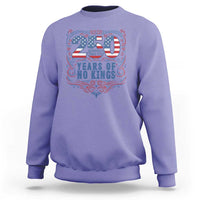 250 Years Of No Kings Sweatshirt American Freedom Protest