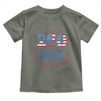 250 Years Of No Kings Toddler T Shirt American Freedom Protest