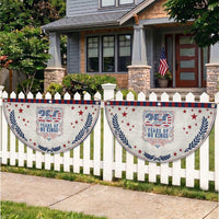 250 Years Of No Kings Patriotic Fan Flag American Freedom Protest