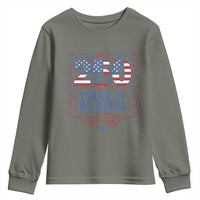 250 Years Of No Kings Youth Sweatshirt American Freedom Protest