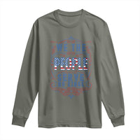 We The People Serve No Kings Long Sleeve Shirt American Patriot Freedom Gift