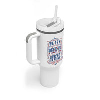 We The People Serve No Kings Tumbler With Handle American Patriot Freedom Gift