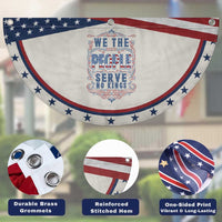 We The People Serve No Kings Patriotic Fan Flag American Patriot Freedom Gift
