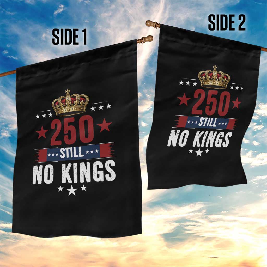 250 Still No Kings Garden Flag American Patriot Freedom