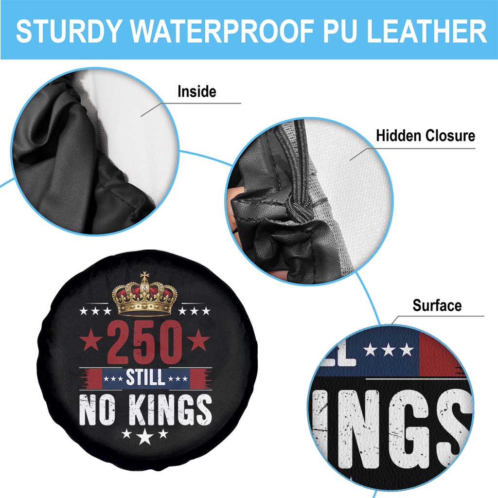 250 Still No Kings Spare Tire Cover American Patriot Freedom