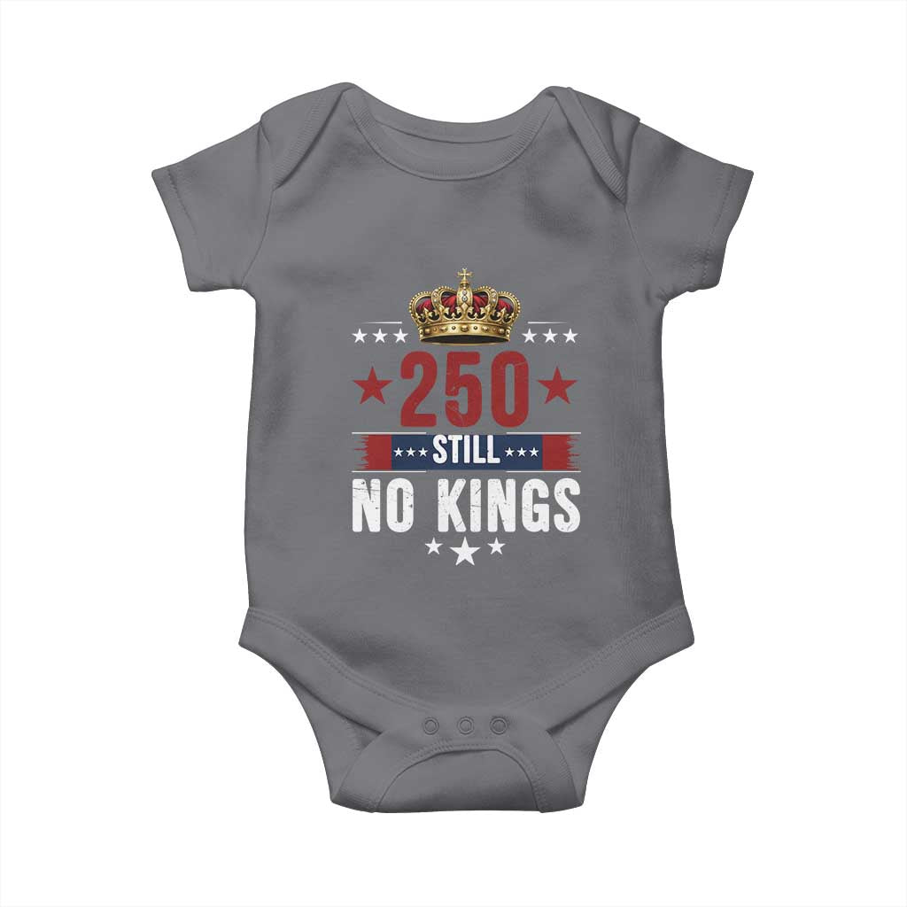 250 Still No Kings Baby Onesie American Patriot Freedom