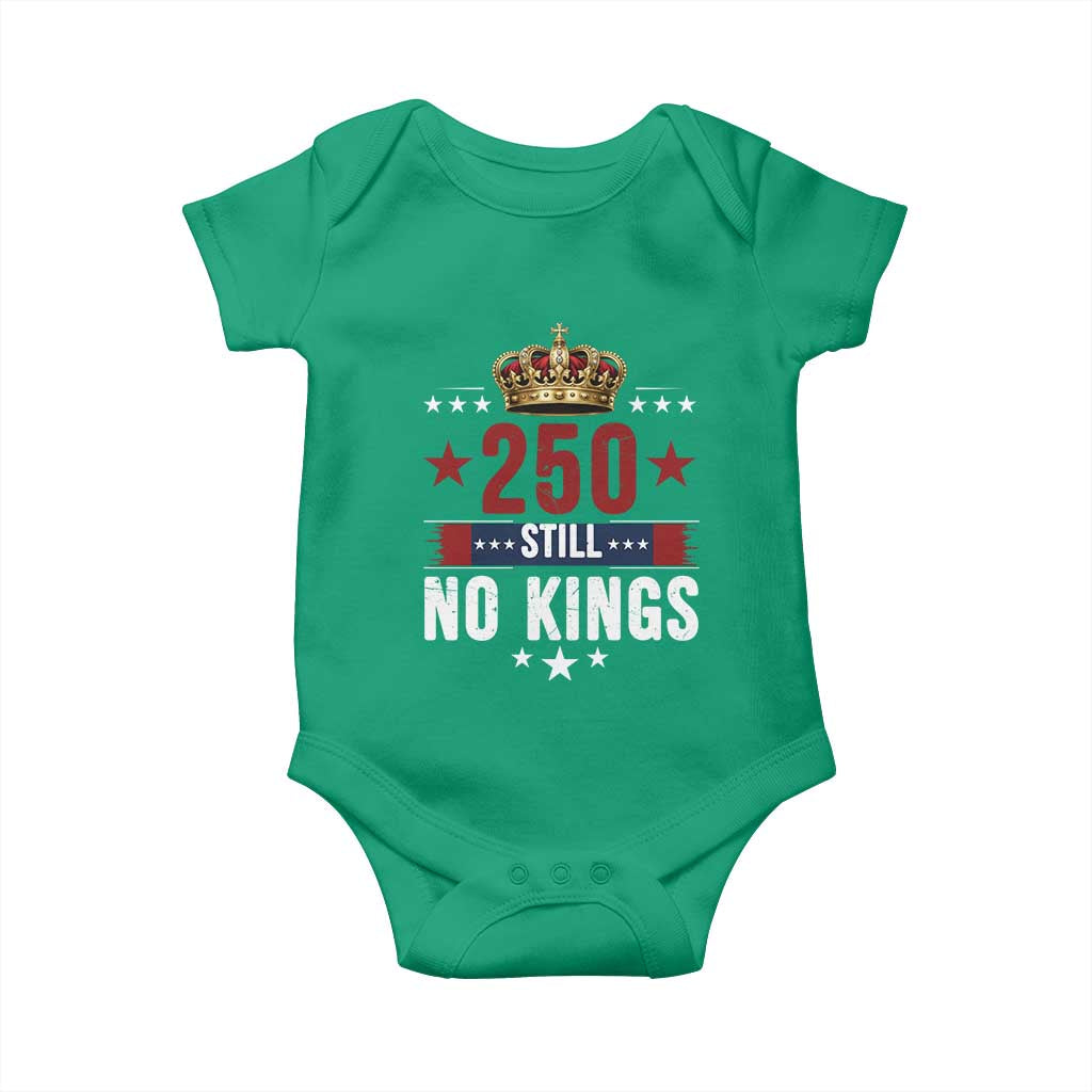 250 Still No Kings Baby Onesie American Patriot Freedom