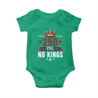 250 Still No Kings Baby Onesie American Patriot Freedom