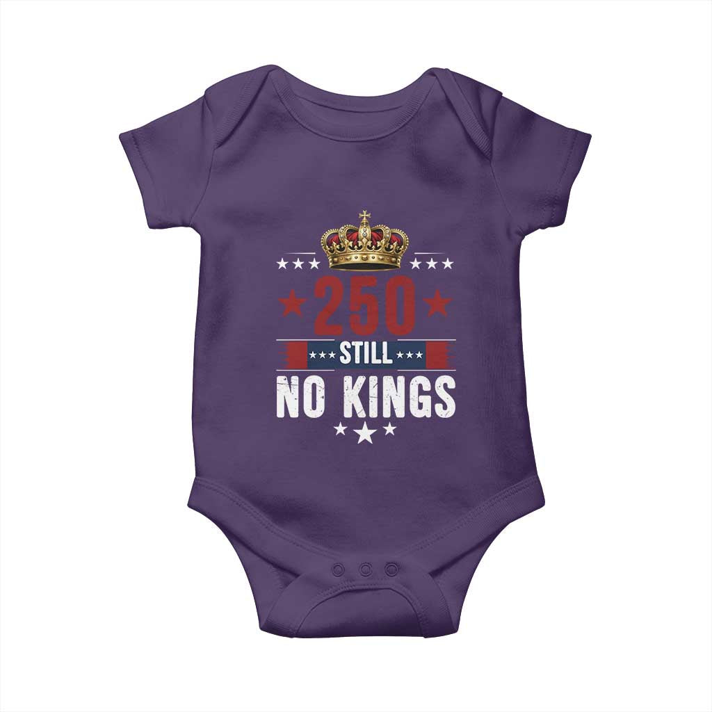 250 Still No Kings Baby Onesie American Patriot Freedom