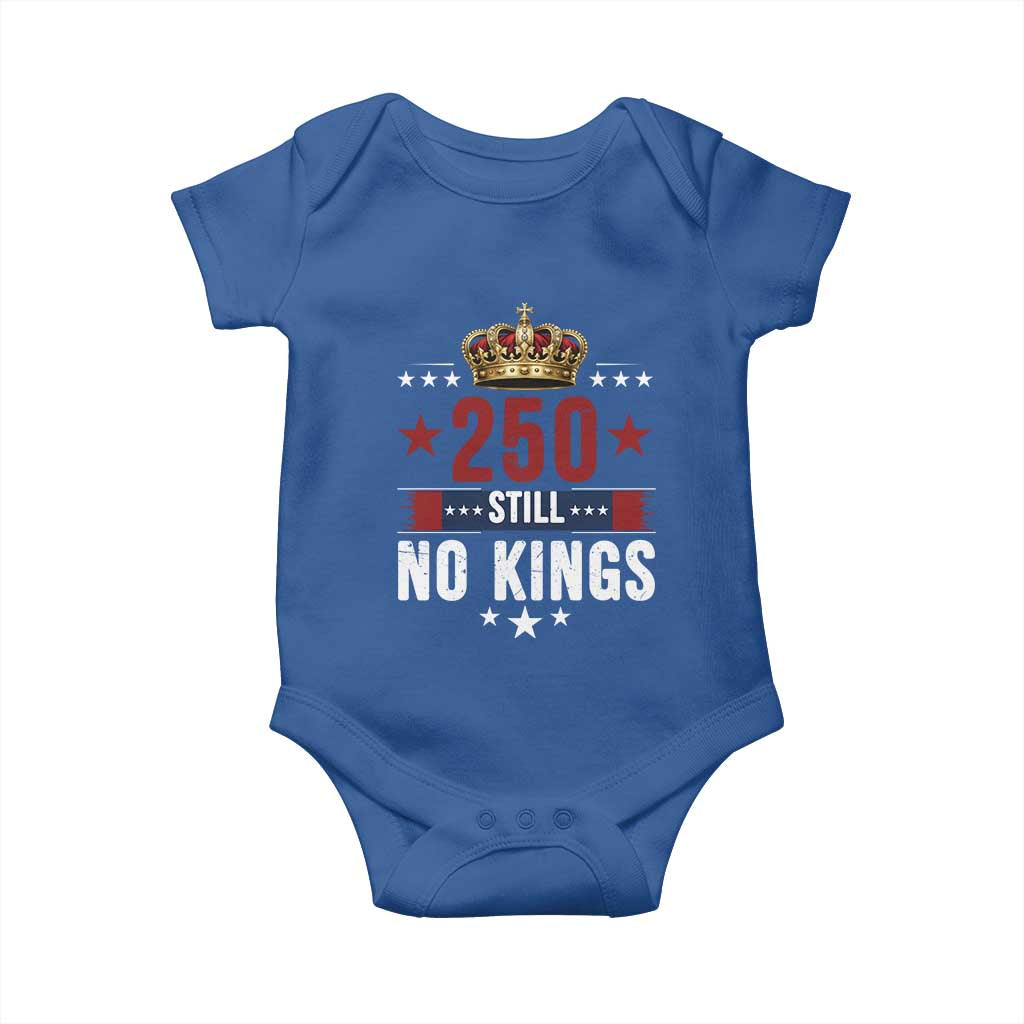 250 Still No Kings Baby Onesie American Patriot Freedom