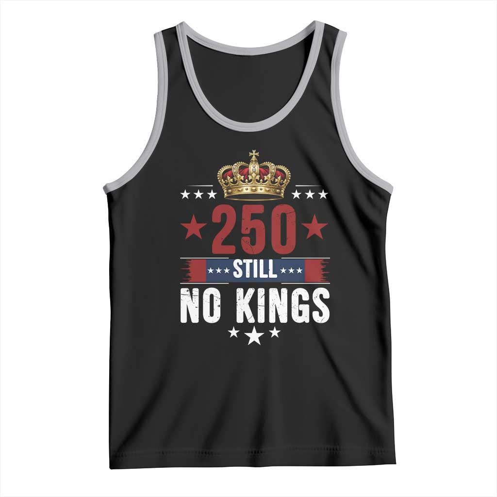 250 Still No Kings Tank Top American Patriot Freedom