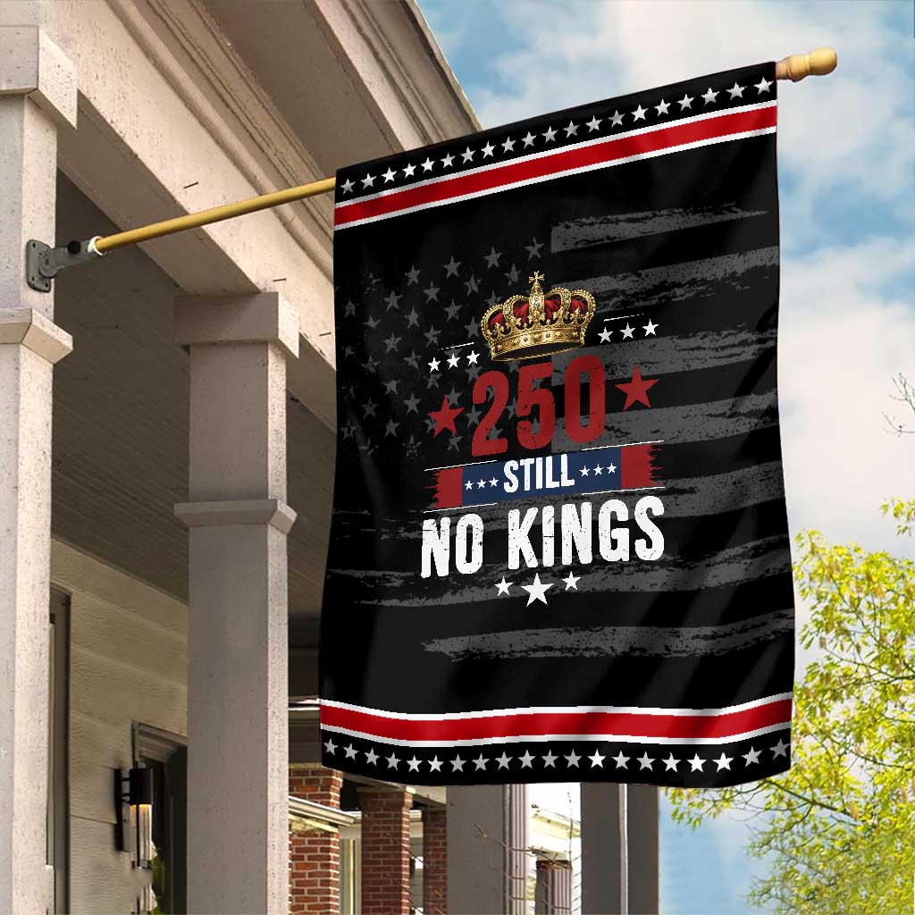 250 Still No Kings Garden Flag American Patriot Freedom