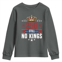 250 Still No Kings Youth Sweatshirt American Patriot Freedom