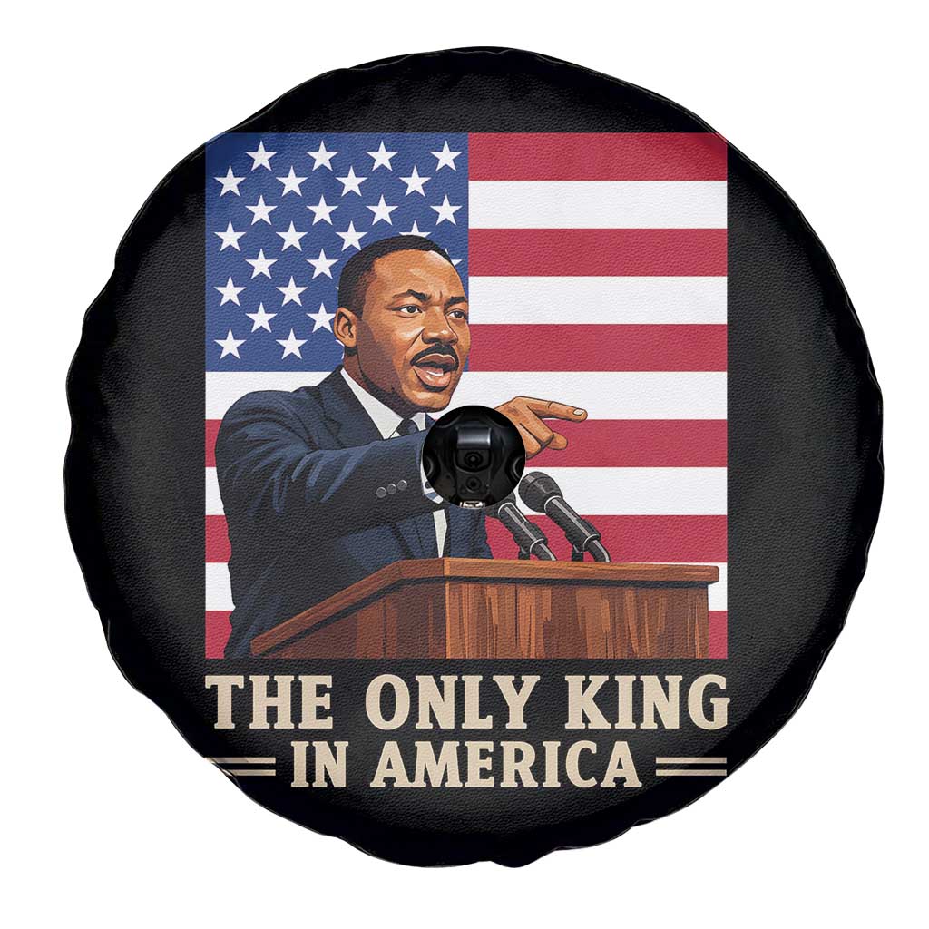 The Only King In America Spare Tire Cover Honoring Martin Luther King Jr