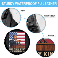 The Only King In America Spare Tire Cover Honoring Martin Luther King Jr