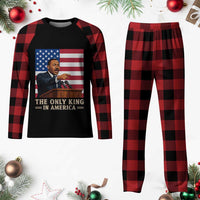 The Only King In America Plaid Pajama Set Honoring Martin Luther King Jr