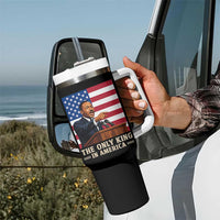 The Only King In America Tumbler With Handle Honoring Martin Luther King Jr