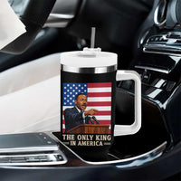 The Only King In America Tumbler With Handle Honoring Martin Luther King Jr