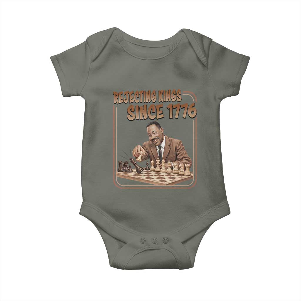Martin Luther King Baby Onesie Rejecting Kings Since 1776
