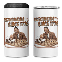 Martin Luther King 4 in 1 Can Cooler Tumbler Rejecting Kings Since 1776