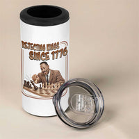 Martin Luther King 4 in 1 Can Cooler Tumbler Rejecting Kings Since 1776