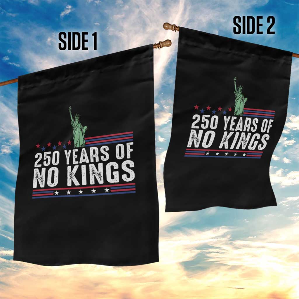 250 Years Of No Kings Garden Flag Statue Of Liberty Freedom Protest