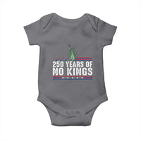 250 Years Of No Kings Baby Onesie Statue Of Liberty Freedom Protest