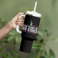 250 Years Of No Kings Tumbler With Handle Statue Of Liberty Freedom Protest