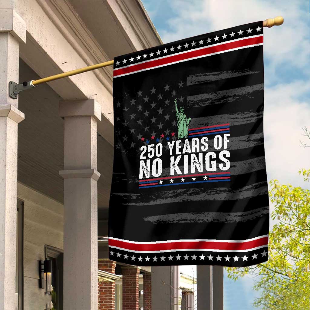 250 Years Of No Kings Garden Flag Statue Of Liberty Freedom Protest