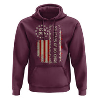 250 Years Of No Kings Hoodie Vintage American Flag
