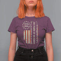 250 Years Of No Kings T Shirt For Women Vintage American Flag