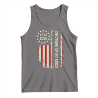 250 Years Of No Kings Tank Top Vintage American Flag