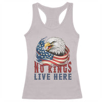 No Kings Live Here Racerback Tank Top Patriotic American Eagle