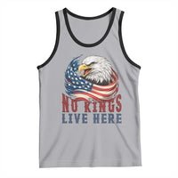 No Kings Live Here Tank Top Patriotic American Eagle