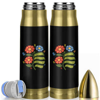Wildflower Protest Freedom Gift Bullet Tumbler No Kings No Fascists No Tyrants