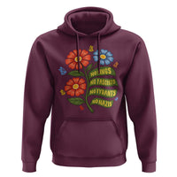 Wildflower Protest Freedom Gift Hoodie No Kings No Fascists No Tyrants