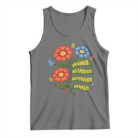 Wildflower Protest Freedom Gift Tank Top No Kings No Fascists No Tyrants