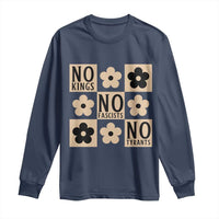 No Kings Wildflower Retro Boho Floral Long Sleeve Shirt