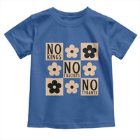 No Kings Wildflower Retro Boho Floral Toddler T Shirt