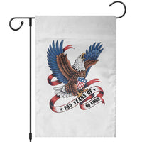 No Kings Garden Flag USA 250th Anniversary Freedom Eagle