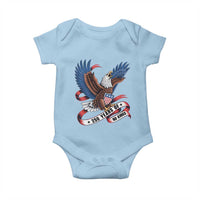 No Kings Baby Onesie USA 250th Anniversary Freedom Eagle