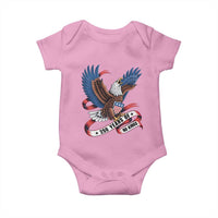 No Kings Baby Onesie USA 250th Anniversary Freedom Eagle