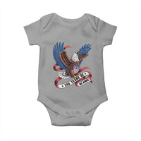 No Kings Baby Onesie USA 250th Anniversary Freedom Eagle