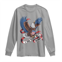 No Kings Long Sleeve Shirt USA 250th Anniversary Freedom Eagle