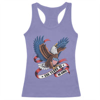 No Kings Racerback Tank Top USA 250th Anniversary Freedom Eagle