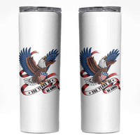 No Kings Skinny Tumbler USA 250th Anniversary Freedom Eagle