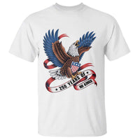 No Kings T Shirt USA 250th Anniversary Freedom Eagle
