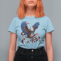 No Kings T Shirt For Women USA 250th Anniversary Freedom Eagle